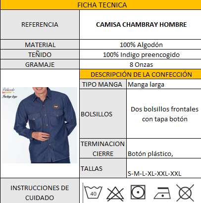 camisa-chambray-uniformes-empresariales
