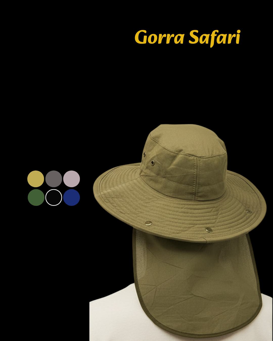Gorra-safari-uniformes-empresariales-Medellín
